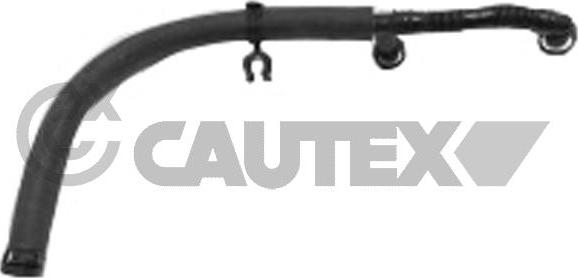 Cautex 757386 - Шланг, вентиляція картера autocars.com.ua