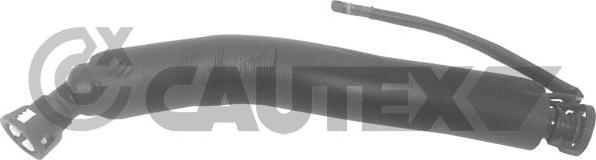 Cautex 757496 - Шланг, вентиляція картера autocars.com.ua