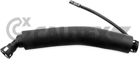Cautex 757497 - Шланг, вентиляція картера autocars.com.ua