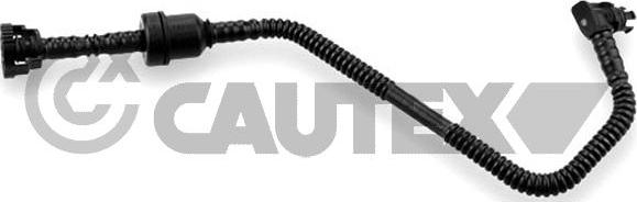 Cautex 757511 - Шланг, вентиляція картера autocars.com.ua