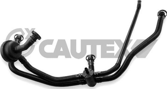 Cautex 757522 - Шланг, вентиляція картера autocars.com.ua