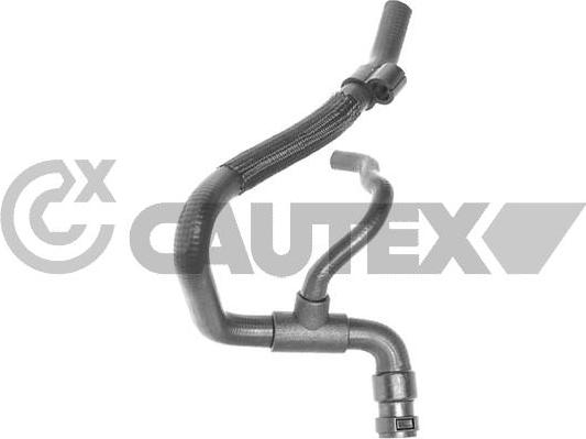 Cautex 757831 - Шланг радіатора autocars.com.ua