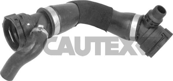 Cautex 757902 - Шланг радіатора autocars.com.ua