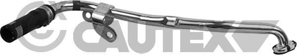 Cautex 758253 - Трубка охолоджуючої рідини autocars.com.ua