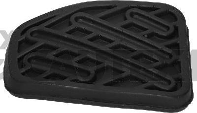 Cautex 759375 - Педальні накладка, педаль гальма autocars.com.ua