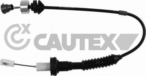 Cautex 760069 - Трос, управління зчепленням autocars.com.ua