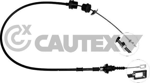 Cautex 760099 - Трос, управління зчепленням autocars.com.ua