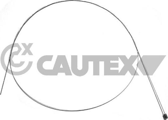 Cautex 760122 - Тросик замка капота autocars.com.ua