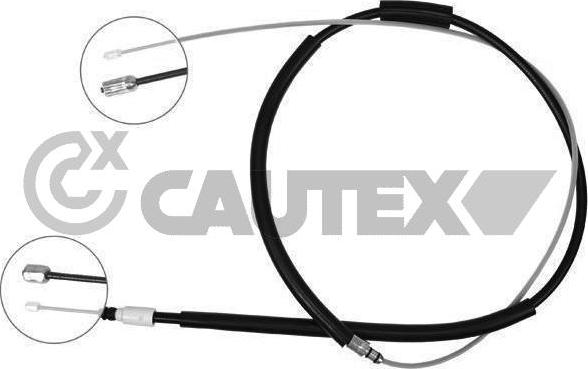 Cautex 760150 - Трос, гальмівна система autocars.com.ua