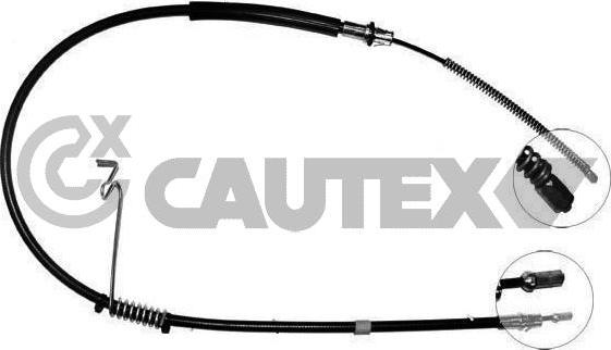 Cautex 760154 - Трос, гальмівна система autocars.com.ua