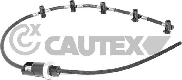 Cautex 760319 - Шланг, витік палива autocars.com.ua