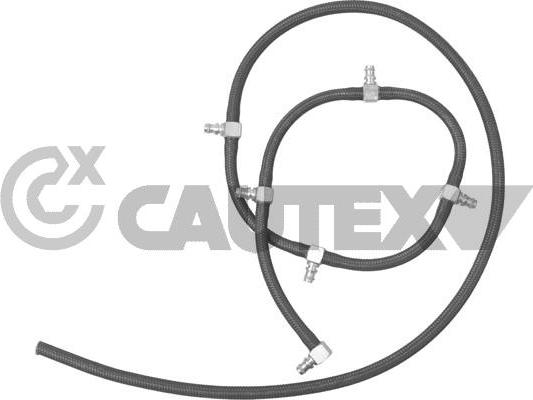 Cautex 760322 - Шланг, витік палива autocars.com.ua