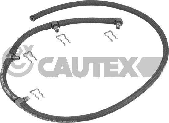 Cautex 760332 - Шланг, витік палива autocars.com.ua