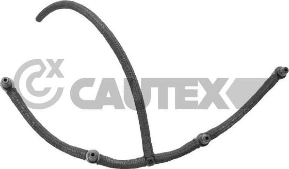 Cautex 760340 - Шланг, витік палива autocars.com.ua