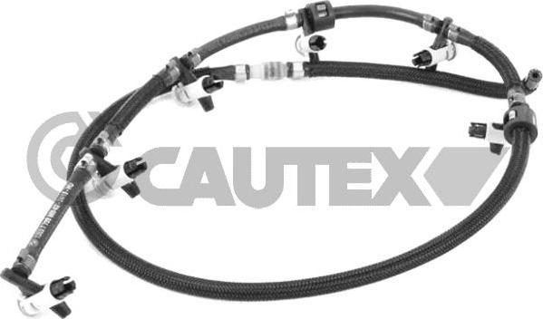 Cautex 760342 - Шланг, витік палива autocars.com.ua