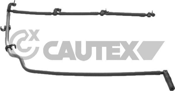 Cautex 760343 - Шланг, витік палива autocars.com.ua