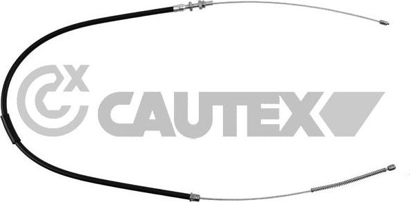 Cautex 760569 - Трос, гальмівна система autocars.com.ua