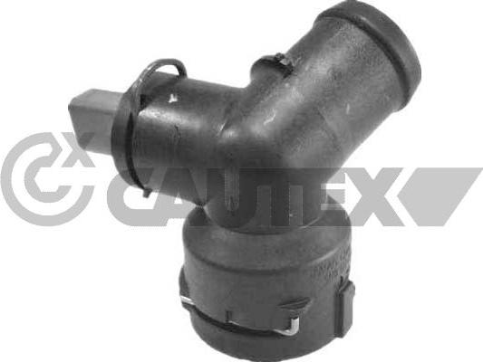 Cautex 760758 - Фланець охолоджуючої рідини autocars.com.ua