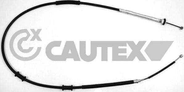 Cautex 761021 - Трос, гальмівна система autocars.com.ua