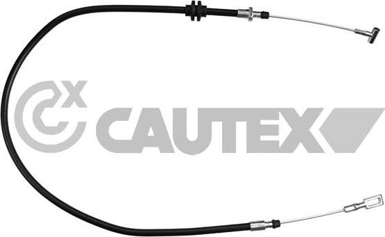 Cautex 761039 - Тросик, cтояночный тормоз autodnr.net