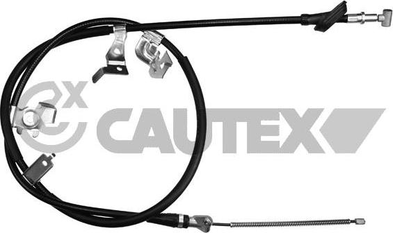 Cautex 761052 - Трос, гальмівна система autocars.com.ua