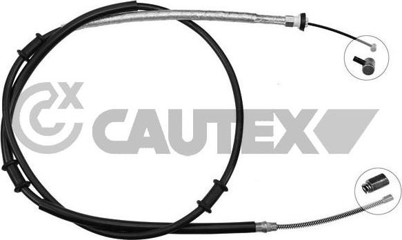 Cautex 761054 - Трос, гальмівна система autocars.com.ua