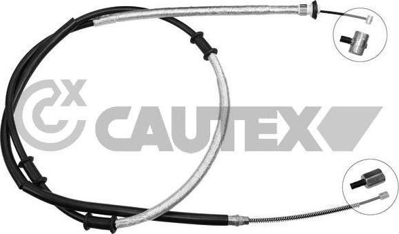 Cautex 761061 - Трос, гальмівна система autocars.com.ua