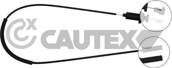 Cautex 761124 - Тросик газу autocars.com.ua
