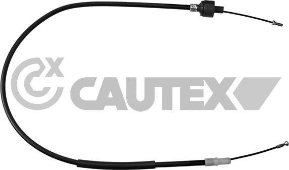 Cautex 761272 - Трос, управління зчепленням autocars.com.ua