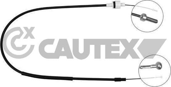 Cautex 761300 - Трос, управління зчепленням autocars.com.ua