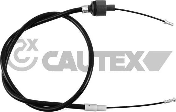 Cautex 761302 - Трос, управління зчепленням autocars.com.ua