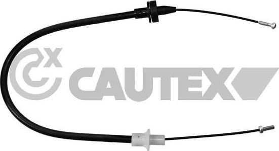 Cautex 761317 - Трос, управління зчепленням autocars.com.ua