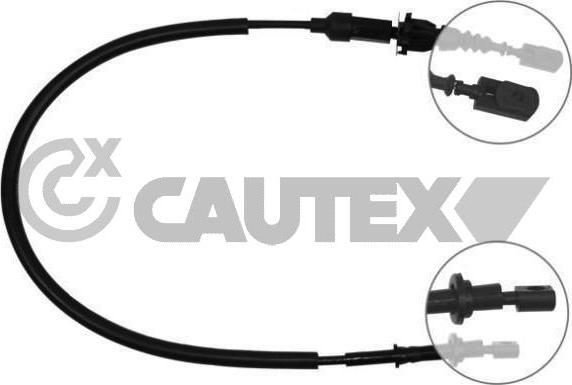 Cautex 761472 - Тросик газу autocars.com.ua