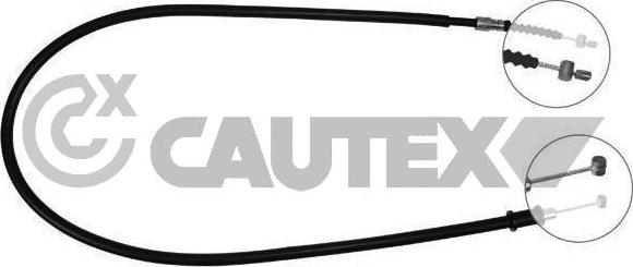 Cautex 761559 - Трос, гальмівна система autocars.com.ua