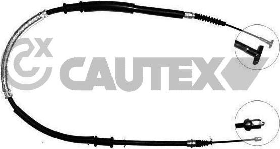 Cautex 761656 - Трос, гальмівна система autocars.com.ua