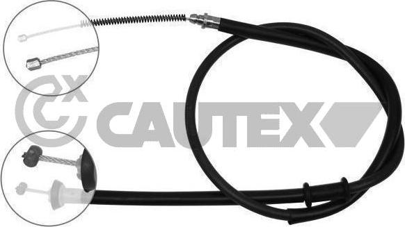 Cautex 761657 - Трос, гальмівна система autocars.com.ua