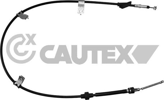 Cautex 761717 - Тросик, cтояночный тормоз autodnr.net