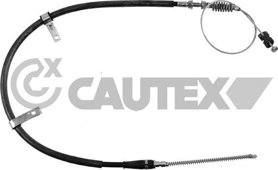 Cautex 761732 - Трос, гальмівна система autocars.com.ua