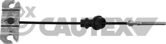 Cautex 761748 - Трос, гальмівна система autocars.com.ua