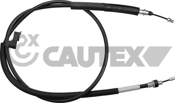 Cautex 761771 - Трос, гальмівна система autocars.com.ua