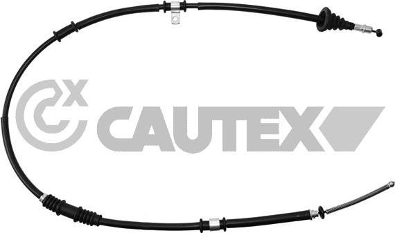 Cautex 761790 - Трос, гальмівна система autocars.com.ua