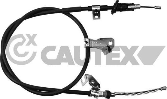 Cautex 761810 - Трос, гальмівна система autocars.com.ua