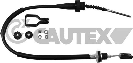 Cautex 761824 - Трос, управління зчепленням autocars.com.ua