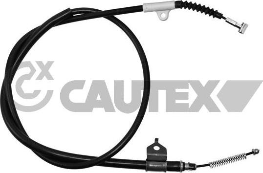 Cautex 761837 - Трос, гальмівна система autocars.com.ua