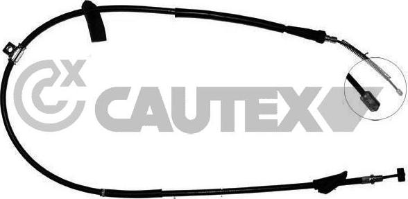 Cautex 761997 - Тросик, cтояночный тормоз autodnr.net