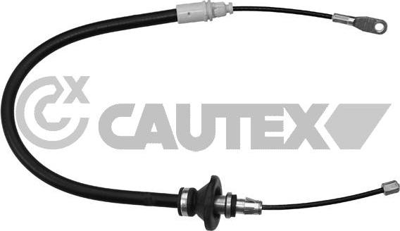Cautex 762036 - Трос, гальмівна система autocars.com.ua