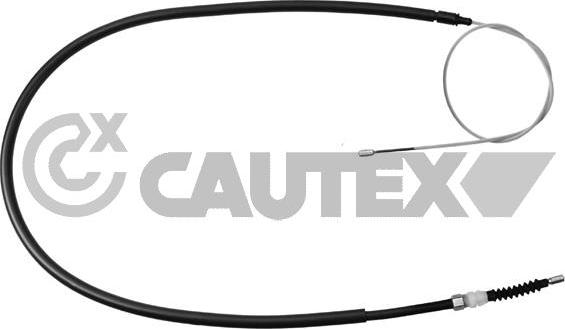 Cautex 762222 - Трос, гальмівна система autocars.com.ua