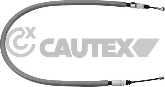 Cautex 762226 - Трос, гальмівна система autocars.com.ua