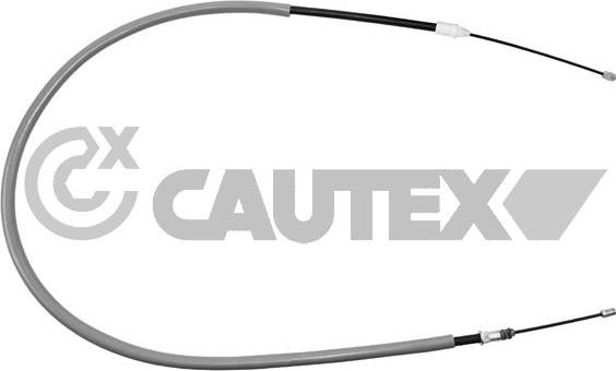 Cautex 762428 - Трос, гальмівна система autocars.com.ua