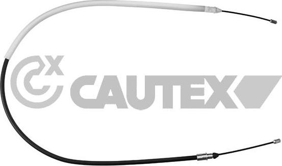 Cautex 762451 - Трос, гальмівна система autocars.com.ua